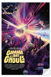 Selvklebende plakat Gamma Ray Ghouls - Exoplanet Exploration