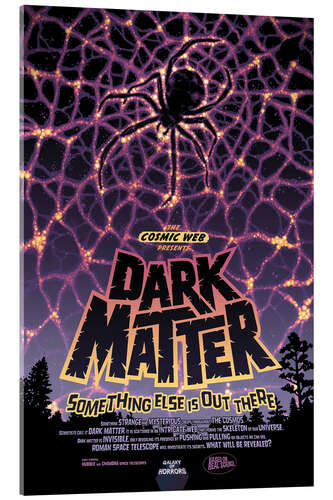 Acrylglasbild Dark Matter - Cosmic Web