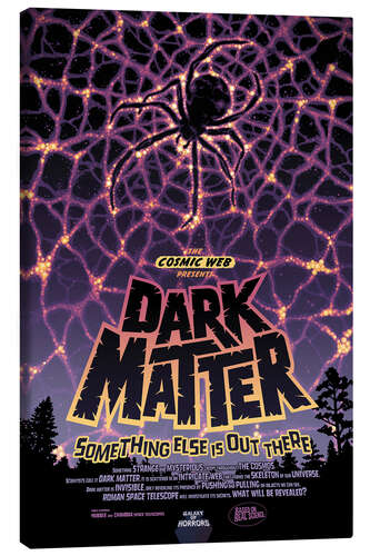 Canvas print Dark Matter - Cosmic Web