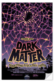Självhäftande poster Dark Matter - Cosmic Web