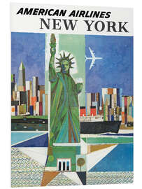 Foam board print American Airlines, New York