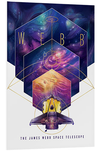Obraz na PCV The James Webb Space Telescope