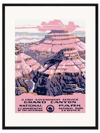 Gerahmter Kunstdruck Grand Canyon National Park