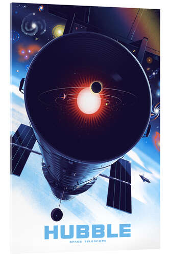 Acrylic print Hubble Space Telescope