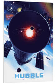 Aluminium print Hubble Space Telescope - NASA
