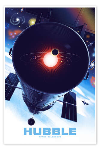 Poster Hubble Space Telescope