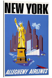 Magnettafel New York, Allegheny Airlines