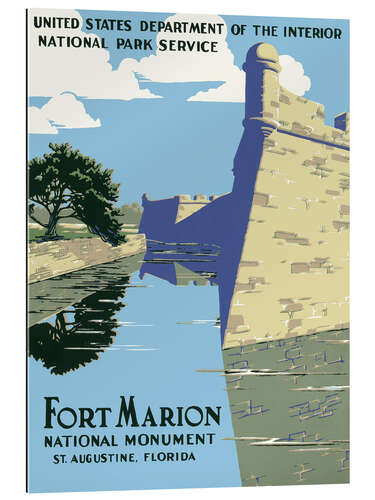 Galleriprint Fort Marion, St. Augustine, Florida, 1938