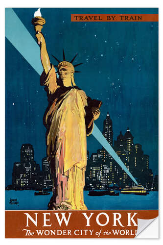 Wall sticker The Wonder City of The World, New York