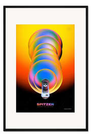 Gerahmter Kunstdruck Spitzer Space Telescope