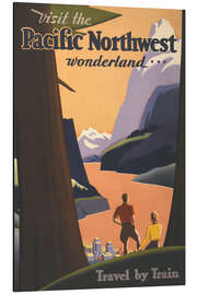 Magnettafel Visit the Pacific Northwest