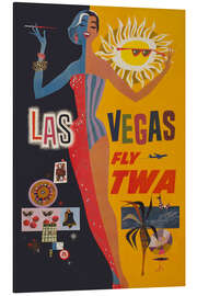 Magnettafel Las Vegas, Fly TWA