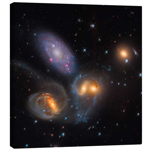 Obraz na płótnie Stephan's Quintet, Pegasus Constellation