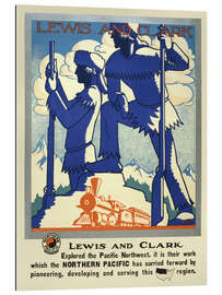 Gallery print Lewis and Clark, Northern Pacific