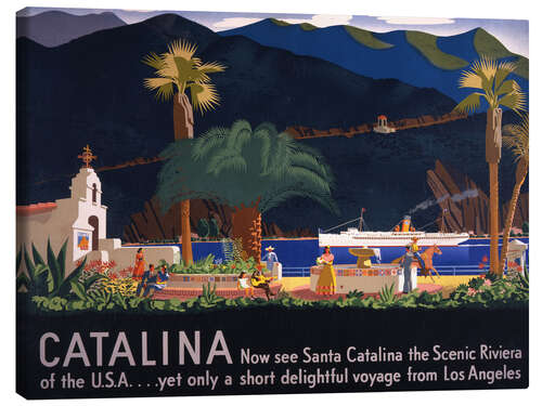 Obraz na płótnie Santa Catalina Island, Kalifornien