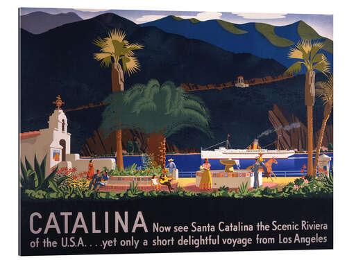 Galleritryck Santa Catalina Island, Kalifornien