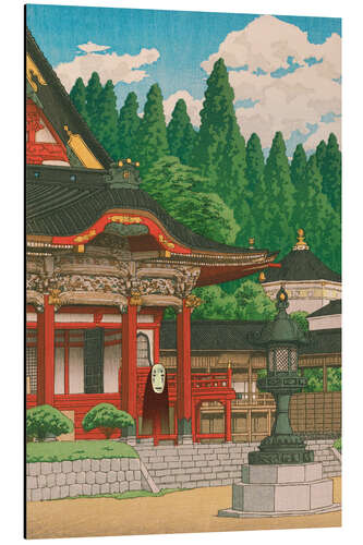 Stampa su alluminio Kaonashi - Spirit of the Temple