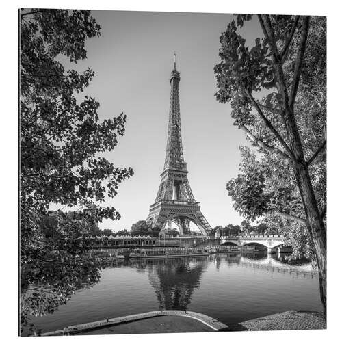 Gallery print Eiffel Tower on the banks of the Seine