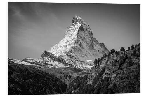 Tableau en PVC Summit of the Matterhorn