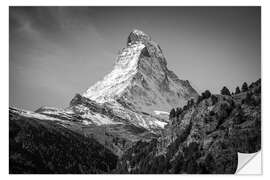 Vinilo para la pared Summit of the Matterhorn