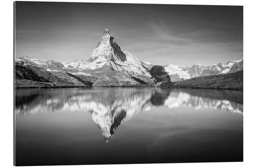 Gallery print Matterhorn and Stellisee Near Zermatt