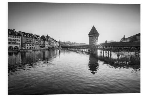 Stampa su PVC Chapel Bridge, Lucerne, Switzerland