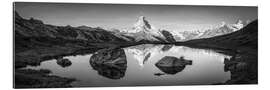 Gallery print Stellisee and Matterhorn Panorama