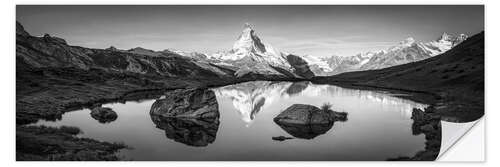 Adesivo murale Stellisee and Matterhorn Panorama