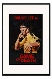 Gerahmter Kunstdruck Bruce Lee in Game Of Death