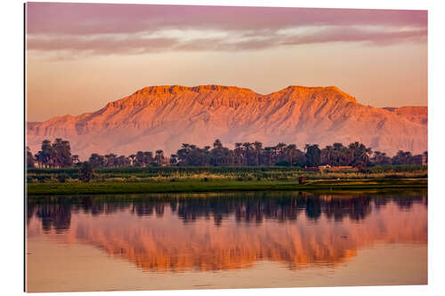 Gallery Print Blick nach Westen auf das Tal der Könige in Luxor, Ägypten