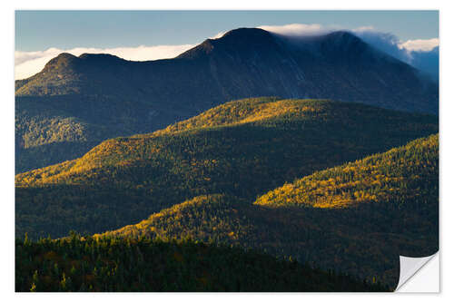 Wall sticker Adirondack Mountains from atop Cascade Mountain