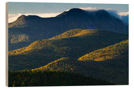 Obraz na drewnie Adirondack Mountains from atop Cascade Mountain