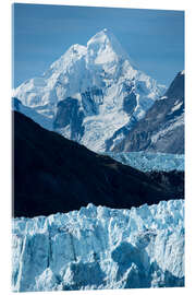 Akrylbillede Margerie Glacier on a sunny day in Glacier Bay National Park