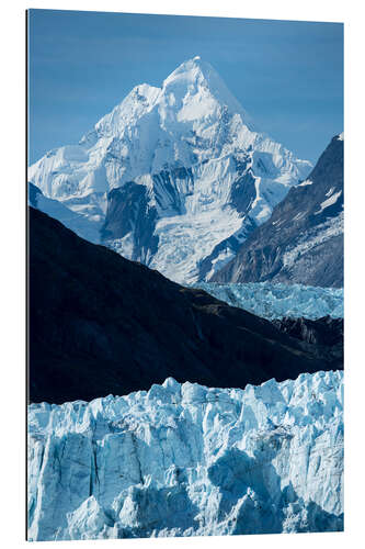 Galleritryck Margerie Glacier on a sunny day in Glacier Bay National Park