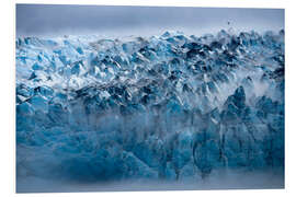 Obraz na PCV Morning Fog on Lamplugh Glacier, Alaska