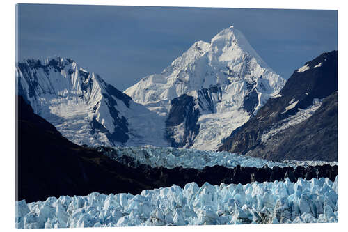 Acrylglasbild Margerie-Gletscher im Glacier Bay National Park, Alaska