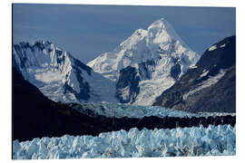 Aluminium print Margerie Glacier in Glacier Bay National Park, Alaska