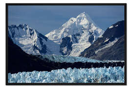 Gerahmter Kunstdruck Margerie-Gletscher im Glacier Bay National Park, Alaska