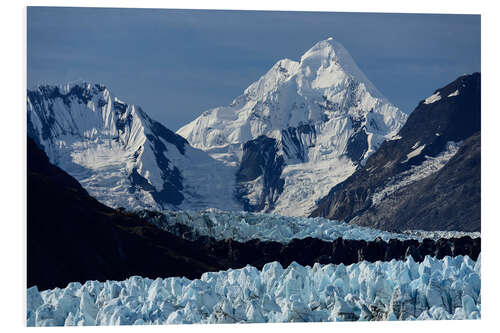 PVC-tavla Margerie Glacier in Glacier Bay National Park, Alaska