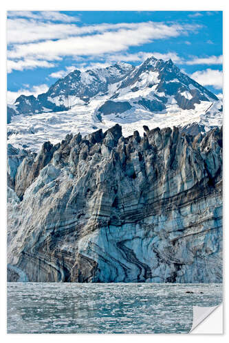 Vinilo para la pared Johns Hopkins Glacier, Glacier Bay National Park, Alaska