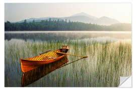 Naklejka na ścianę Adirondack Guide Boat in Adirondack Park, New York, USA