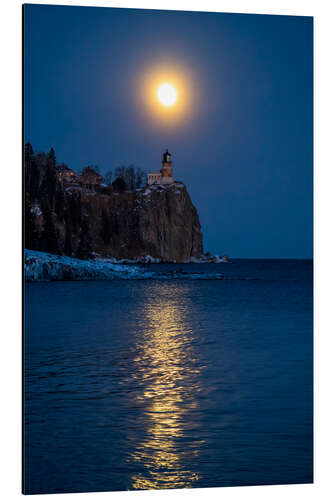 Print på aluminium Split Rock Lighthouse on Lake Superior