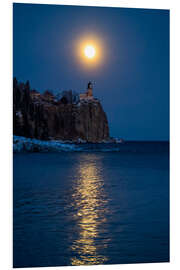 PVC-tavla Split Rock Lighthouse on Lake Superior