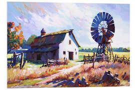 Quadro em PVC Countryside Serenity