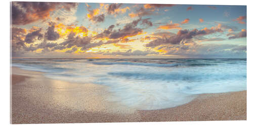 Acrylic print Dead Sea Beach