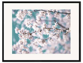 Impression artistique encadrée Blossom flowers