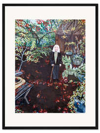 Gerahmter Kunstdruck Gladys Garten