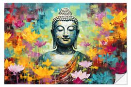 Wall sticker Buddha Statue