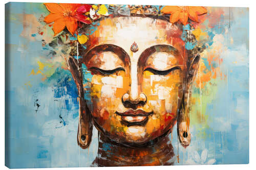 Canvas print Buddhist Meditation