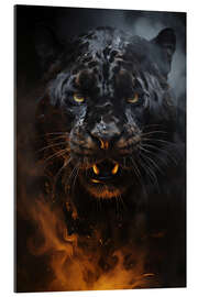 Quadro em plexi-alumínio Panther Roar